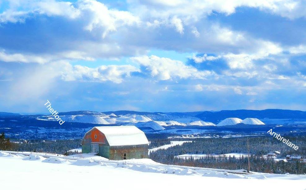 Le Gîte Ambrelane Thetford Mines Exterior foto